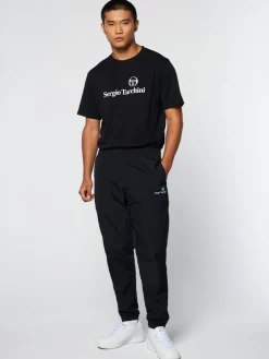 Nylon|Sergio Tacchini Griante Track Pant- Black Beauty