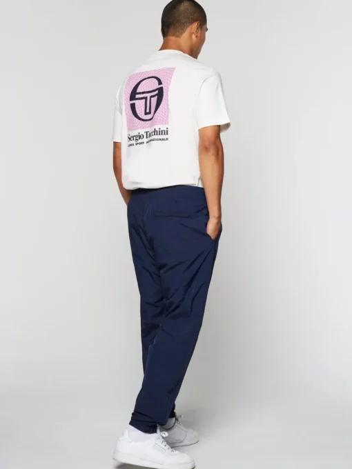 Nylon|Sergio Tacchini Griante Track Pant- Maritime Blue