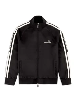 Jackets|Sergio Tacchini Gromo Tape Track Jacket- Black Beauty