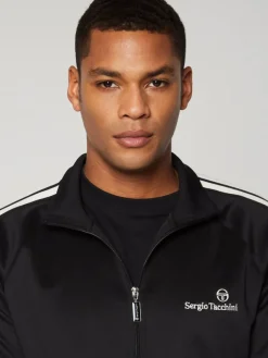 Jackets|Sergio Tacchini Gromo Tape Track Jacket- Black Beauty