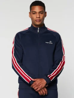 Tracksuits|Sergio Tacchini Gromo Tape Track Jacket- Maritime Blue