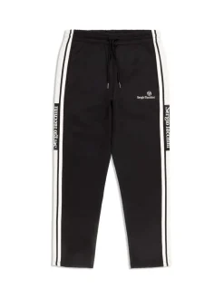 Tracksuits|Sergio Tacchini Gromo Tape Track Pant- Black Beauty