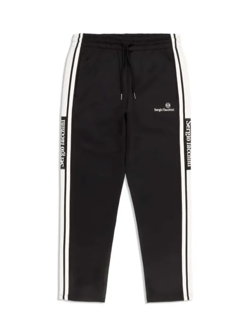 Tracksuits|Sergio Tacchini Gromo Tape Track Pant- Black Beauty