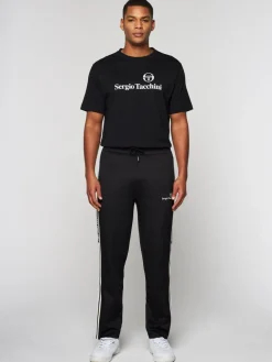 Tracksuits|Sergio Tacchini Gromo Tape Track Pant- Black Beauty