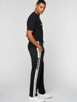 Tracksuits|Sergio Tacchini Gromo Tape Track Pant- Black Beauty