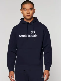 Sweatshirts And Hoodies|Sergio Tacchini Heritage Hoodie- Maritime Blue