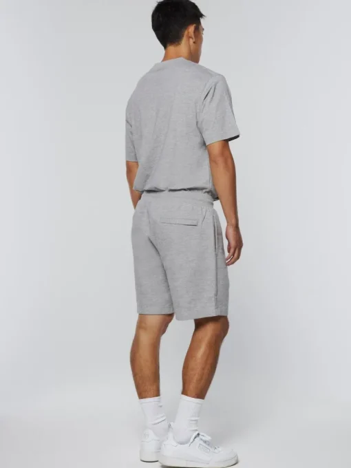 The Essentials|Sergio Tacchini Heritage Logo Short-Heather Grey
