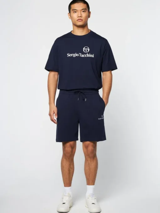 Shorts And Swim|Sergio Tacchini Heritage Short- Maritime Blue