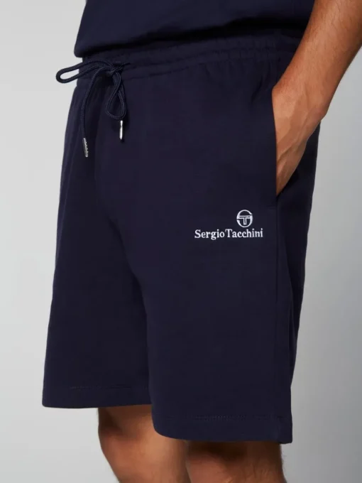 Shorts And Swim|Sergio Tacchini Heritage Short- Maritime Blue