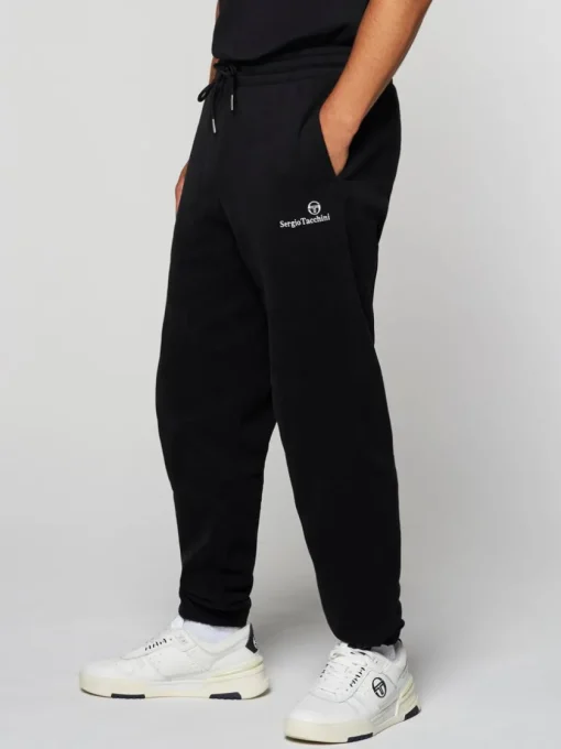 View All|Sergio Tacchini Heritage Sweatpant- Black Beauty