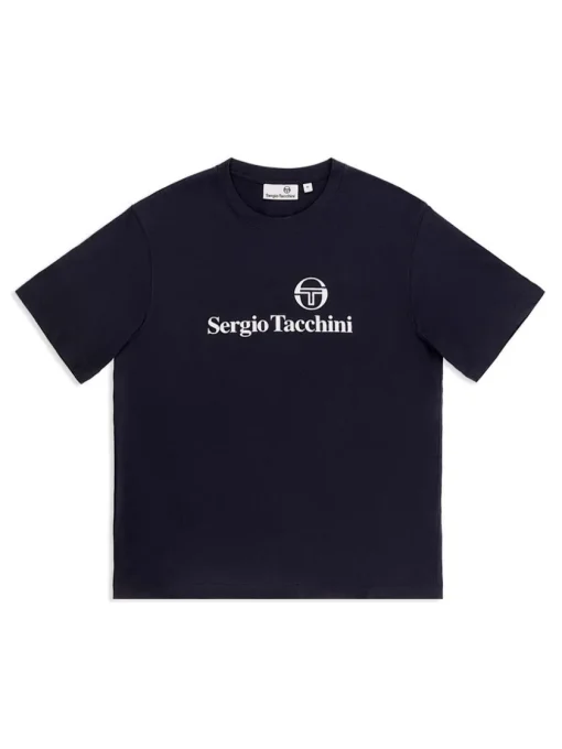 T-Shirts|Sergio Tacchini Heritage T-Shirt- Maritime Blue
