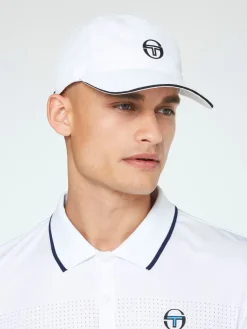 Headwear|Sergio Tacchini Innesto Cap-White/ Anthracite