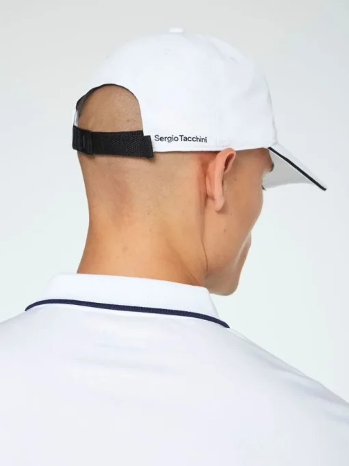 Headwear|Sergio Tacchini Innesto Cap-White/ Anthracite