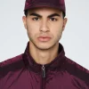 View All|Sergio Tacchini Iridescent Panel Cap-Grape Wine