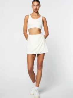 Velour|Sergio Tacchini Josie Tennis Skirt- Gardenia