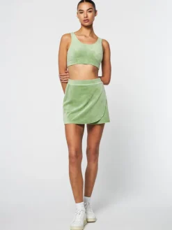 Velour|Sergio Tacchini Josie Tennis Skirt- Jade Green