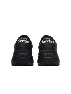 View All|Sergio Tacchini La Faccia Sneaker- Black