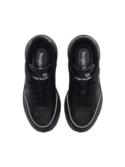 For The Court|Sergio Tacchini La Faccia Sneaker- Black