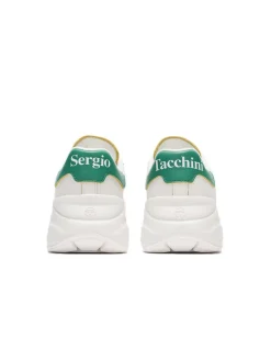 View All|Sergio Tacchini La Faccia Sneaker- White/ Multi
