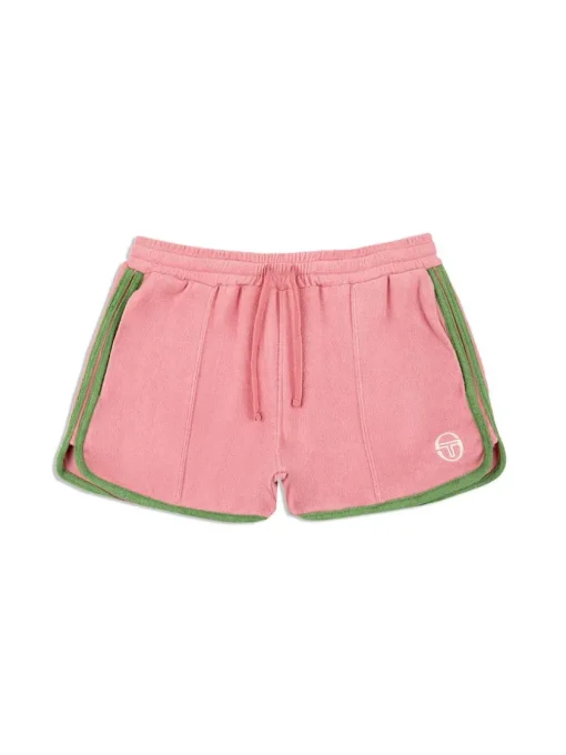 View All|Sergio Tacchini Laura High Waist Short- Wild Rose