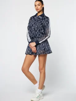 For The Court|Sergio Tacchini Lesi Mesh Jacket- Maritime Blue