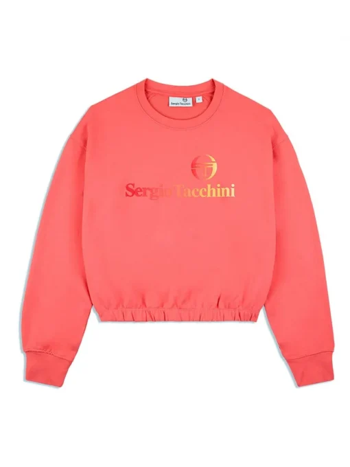 View All|Sergio Tacchini Lido Crew- Calypso Coral