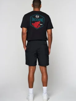 Nylon|Sergio Tacchini Lierna Short- Black Beauty