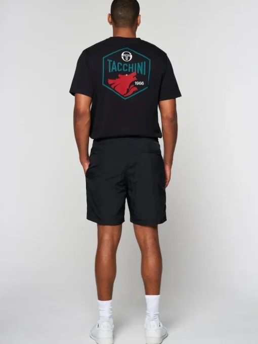 Nylon|Sergio Tacchini Lierna Short- Black Beauty