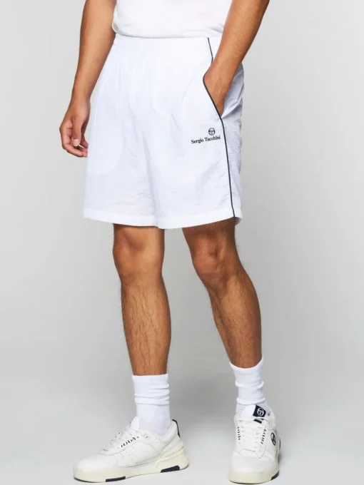 Nylon|Sergio Tacchini Lierna Short- Brilliant White