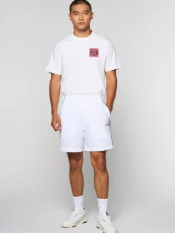 Nylon|Sergio Tacchini Lierna Short- Brilliant White