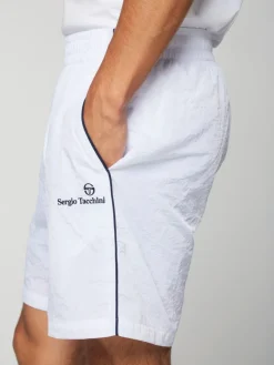 Nylon|Sergio Tacchini Lierna Short- Brilliant White