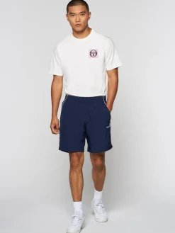 Nylon|Sergio Tacchini Lierna Short- Maritime Blue