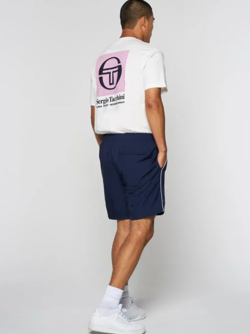 Nylon|Sergio Tacchini Lierna Short- Maritime Blue