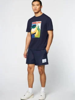 T-Shirts|Sergio Tacchini Limone T-Shirt- Maritime Blue