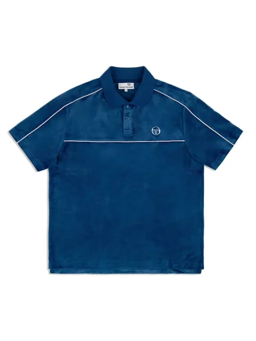 Velour|Sergio Tacchini Lioni Velour Polo Archivio- Limoges