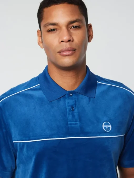 Velour|Sergio Tacchini Lioni Velour Polo Archivio- Limoges