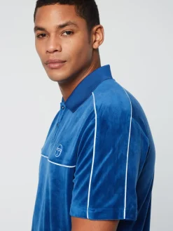 Velour|Sergio Tacchini Lioni Velour Polo Archivio- Limoges