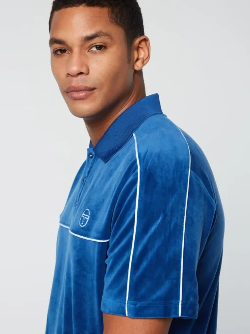 Velour|Sergio Tacchini Lioni Velour Polo Archivio- Limoges