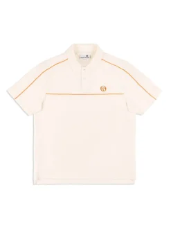 Velour|Sergio Tacchini Lioni Velour Polo Archivio- Gardenia