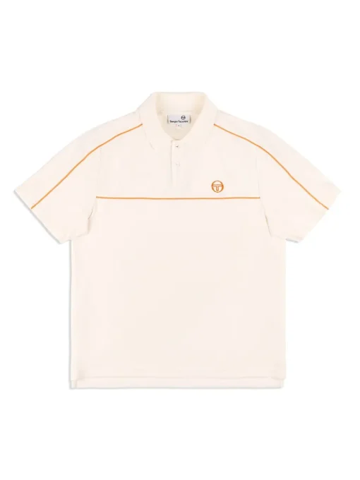 Velour|Sergio Tacchini Lioni Velour Polo Archivio- Gardenia