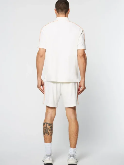 Velour|Sergio Tacchini Lioni Velour Polo Archivio- Gardenia