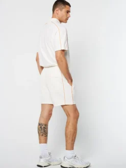 Velour|Sergio Tacchini Lioni Velour Short Archivio- Gardenia