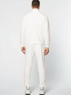 Jackets|Sergio Tacchini Lioni Velour Track Jacket Archivio- Gardenia