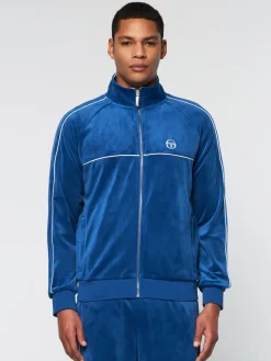 Jackets|Sergio Tacchini Lioni Velour Track Jacket Archivio- Limoges