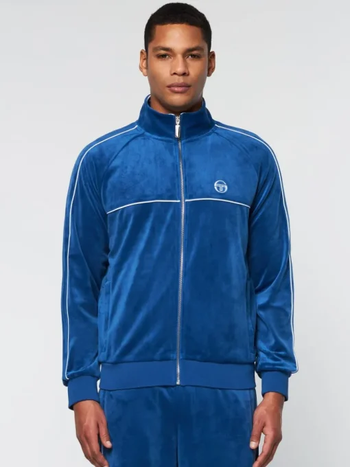 Tracksuits|Sergio Tacchini Lioni Velour Track Jacket Archivio- Limoges