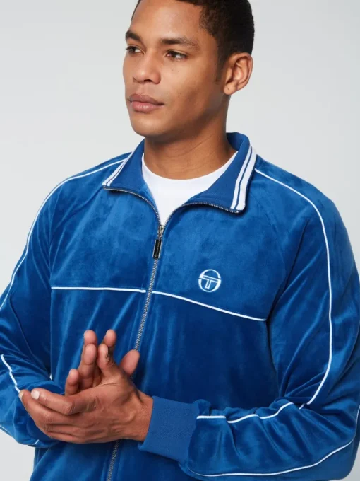 Tracksuits|Sergio Tacchini Lioni Velour Track Jacket Archivio- Limoges