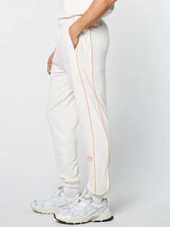 Velour|Sergio Tacchini Lioni Velour Track Pant Archivio- Gardenia