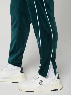 Pants And Sweatpants|Sergio Tacchini Lioni Velour Track Pant- Botanical Garden