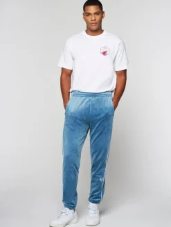 Pants And Sweatpants|Sergio Tacchini Lioni Velour Track Pant- Stellar