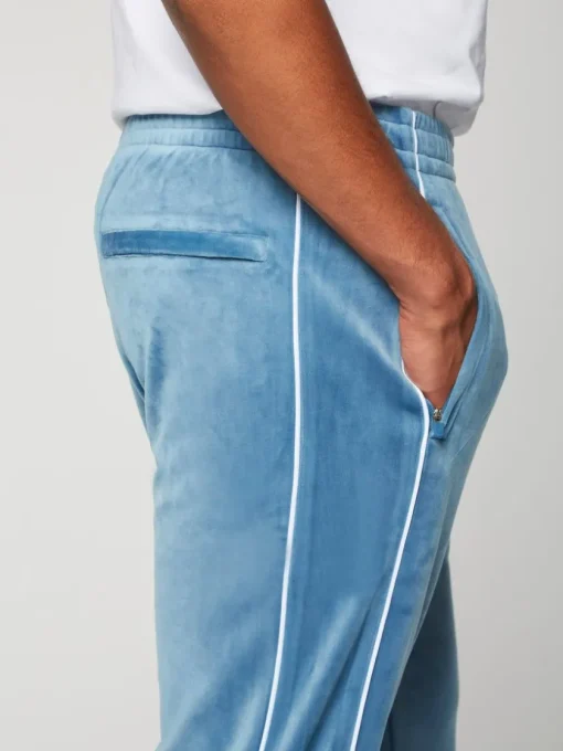 Pants And Sweatpants|Sergio Tacchini Lioni Velour Track Pant- Stellar